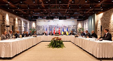 İstanbul- Türkiye, ABD ve Ukrayna heyetlerinin görüşmesi başladı-2
