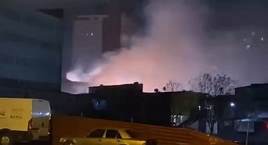 İstanbul- Zeytinburnu'nda sanayi sitesinde yangın -1