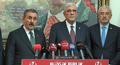 İYİ Parti lideri Dervişoğlu'ndan Destici'ye ziyaret