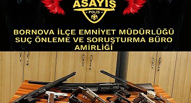 İzmir'de yasa dışı silah ticaretine 1 tutuklama