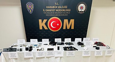 Karabük'te 'casus kamera' operasyonu: 1 tutuklama