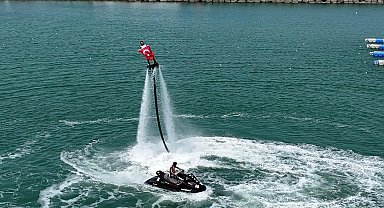 Karadeniz'in en büyük 'Uluslararası Su Sporları Festivali' tamamlandı