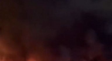 Kayseri'de mobilya atölyesi yandı