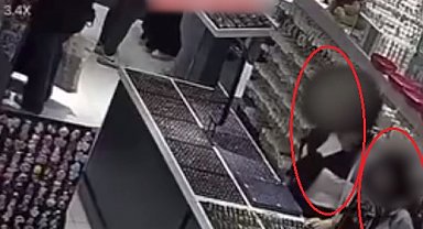 Kayseri'de takı dükkanında hırsızlık kamerada