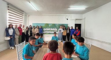 Kazada babasıyla ölen Gonca'nın adı, okulunun kütüphanesinde yaşayacak