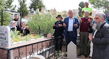 Kırşehir'de 'Ahi Baba' ölümünün 7'nci yıl dönümünde anıldı