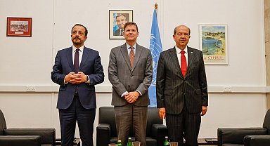 KKTC ve Rum Yönetimi liderleri görüştü