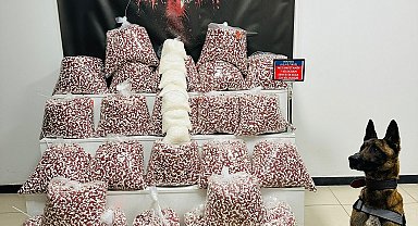 Kocaeli'de 397 bin sentetik ecza hap ele geçirildi; 1 kişi tutuklandı