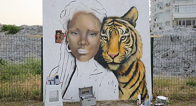 Küçükçekmece'de Graffiti Festivali düzenledi