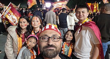 Kula'da Galatasaray coşkusu