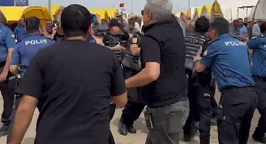 Kurban pazarında polislere saldıran 12 besici adliyeye sevk edildi