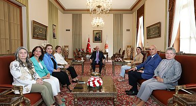 Kurtulmuş, CHP'li Kaya ile İYİ Partili Çömez'i kabul etti