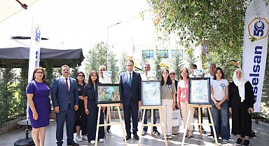 Liselilerin gözünden 'Çevre Resim Yarışması'