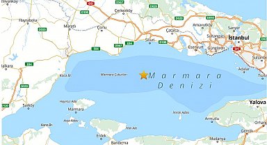 Marmara Denizi'nde 3.7 büyüklüğünde deprem