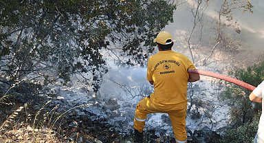 Marmaris'te orman yangını