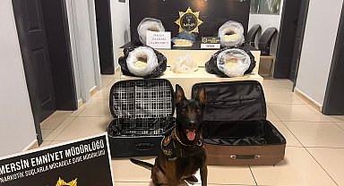 Mersin'de 324 bin uyuşturucu hap ele geçirildi