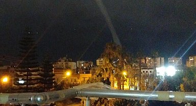 Mersin'de denizde hortum oluştu