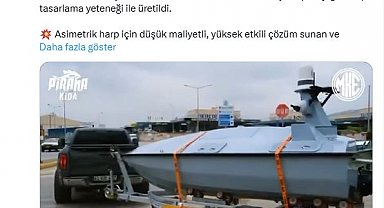 MKE: PİRANA KİDA göreve hazır