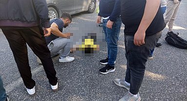 Motosikletin çarptığı babaanne öldü, torunu ağır yaralandı