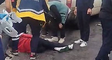 Öğrenci servis minibüsü, TIR'a çarptı: 9 yaralı