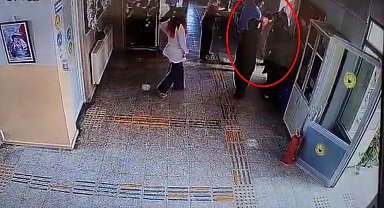 Okul müdürü, nefes borusuna yiyecek kaçan öğrenciyi Heimlich manevrasıyla kurtardı