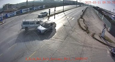 Sakarya'da trafik kazaları KGYS kameralarında