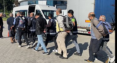 Samsun merkezli 3 ildeki 'Maydonoz Döner' operasyonunda 7 şüpheli adliyede