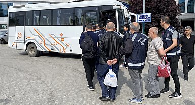 Samsun merkezli 'Maydonoz Döner' operasyonunda 14 şüpheli adliyede