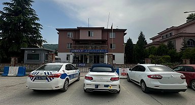 Sapanca'da plakasız otomobille 'drift' yapan sürücüye 80 bin TL ceza