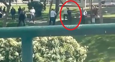 Silahlı kavga cep telefonu kamerasında; 1 yaralı