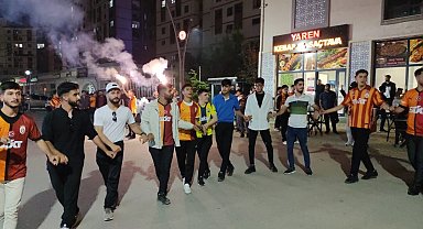 Şırnak, Mardin, Siirt ve Elazığ'da şampiyonluk kutlamaları