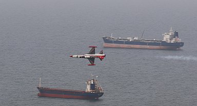 SoloTürk ve Türk Yıldızları'ndan Samsun'da prova uçuşu