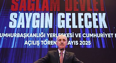 TBMM Başkanı Kurtulmuş, 'KKTC Cumhurbaşkanlığı Yerleşkesi ve Cumhuriyet Meclisi Açılış Töreni' ne katıldı
