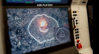 TCG Anadolu'dan havalanan Bayraktar TB3'ler hedefleri tam isabetle vurdu