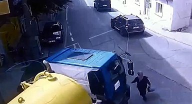 Tekirdağ'da vidanjörün çarptığı yaya öldü