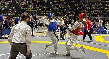 Tekvando sporcuları Samsun'da Milli Takım için dereceyi hedefliyor