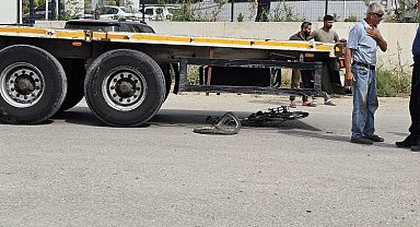 TIR'ın çarptığı bisikletli öğrenci öldü, şoför kaçtı