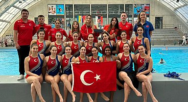 Türkiye A Milli Kadın Sutopu Takımı'ndan büyük başarı