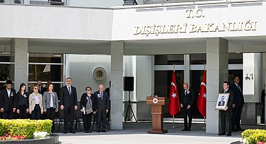 Yaşamını yitiren Malta Büyükelçisi Şen için Dışişleri'nde anma töreni