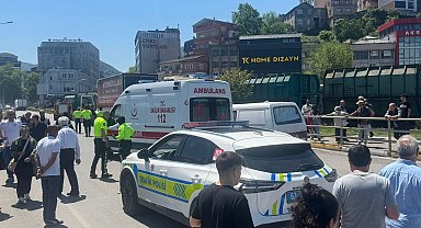 Yaya geçidinde kamyonun çarptığı kadın öldü