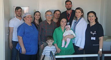Yeni doğan bebeklerde 6 binde bir görülen vaka başarıyla tedavi edildi