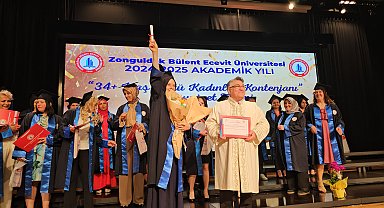 YÖK'ün kontenjanıyla üniversiteli olan 34 yaş üstü kadınlar mezun oldu