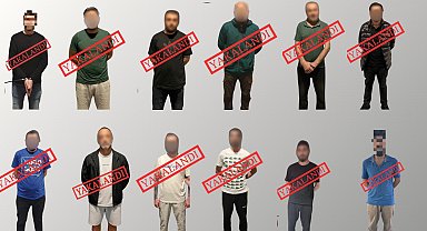 11'i kırmızı bültenle aranan 12 suçlunun Türkiye'ye iadesi sağlandı