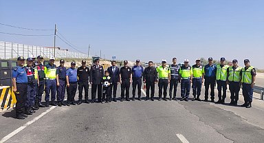 26 ilin geçiş güzergahı Kırşehir'de bayram arifesinde trafik denetimi