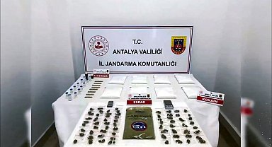 'Narkokapan-Antalya' operasyonu; 104 torbacı tutuklandı
