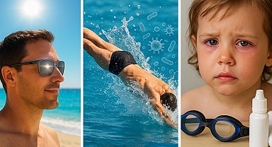 'Ultraviyole maruziyetinin azaltılması için güneş gözlüğü kullanılmalı'