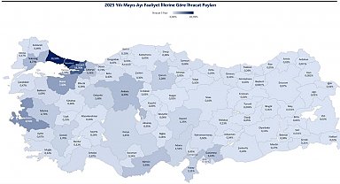5 ayda 18 il 1 milyar doların üzerinde ihracat yaptı