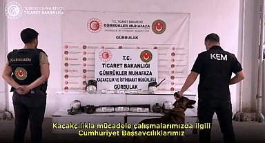 Ağrı sınırında 1 ton uyuşturucu madde ele geçirildi