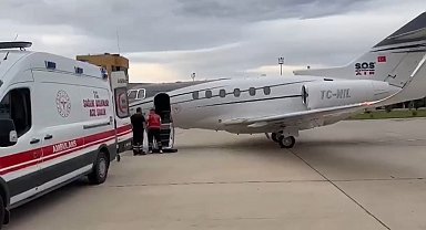 Ambulans uçak, 1 günlük bebek için havalandı