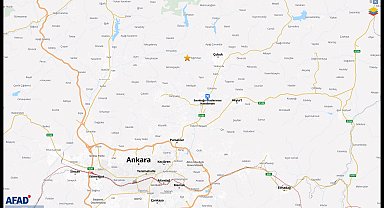 Ankara'da 3.6 büyüklüğünde deprem